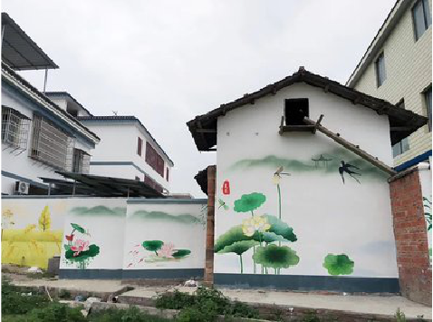 理县室外墙绘-从选材到保养。