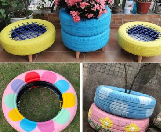 理县墙体彩绘-变废为宝