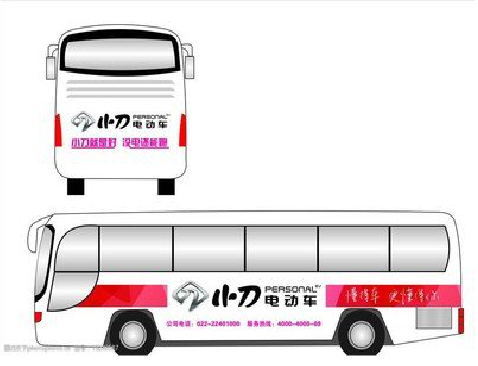 理县公交车身贴如何完美贴合？