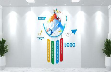 理县公司企业形象墙的工艺材料有哪些？