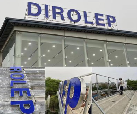 理县楼顶发光字安装的注意事项。